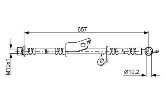 Brake Hose, Image 5
