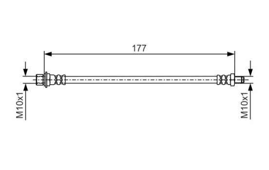 Brake Hose, Image 2