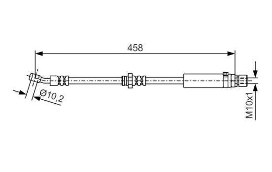Brake Hose, Image 2