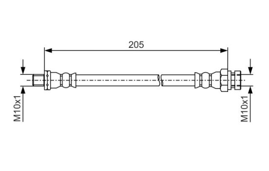 Brake Hose, Image 5