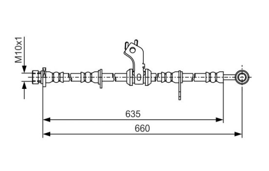 Brake Hose, Image 5