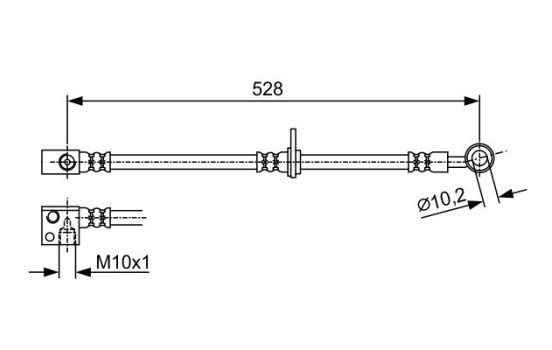 Brake Hose, Image 5