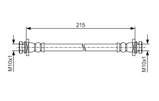 Brake Hose, Image 5