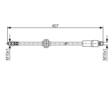 Brake Hose, Image 5