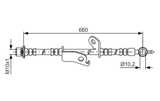 Brake Hose, Image 2