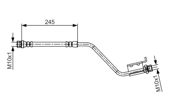 Brake Hose, Image 2