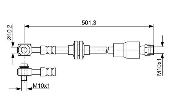 Brake Hose, Image 5