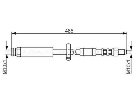 Brake Hose, Image 5