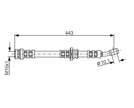 Brake Hose, Image 5