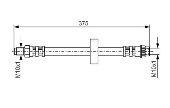Brake Hose, Image 2