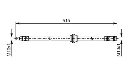 Brake Hose, Image 5