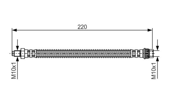Brake Hose, Image 5