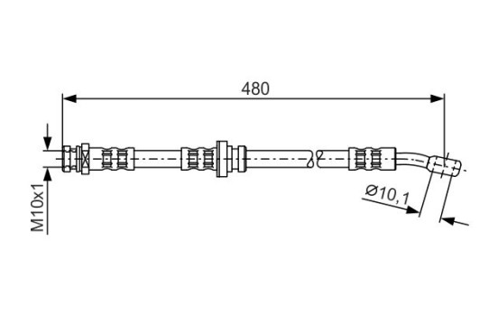 Brake Hose, Image 5