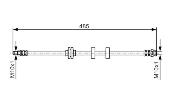 Brake Hose, Image 2