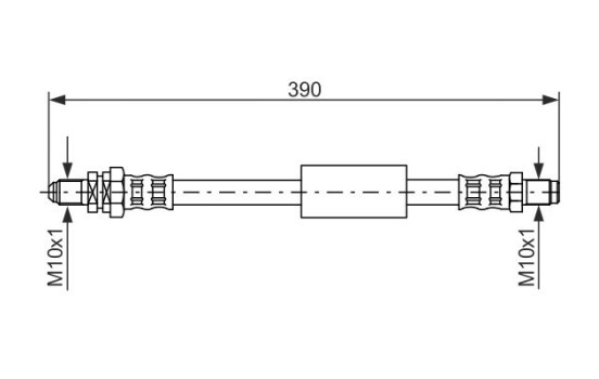 Brake Hose, Image 2
