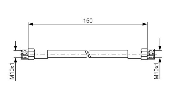 Brake Hose, Image 2