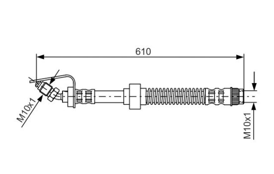 Brake Hose, Image 5