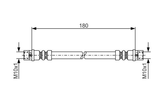 Brake Hose, Image 3