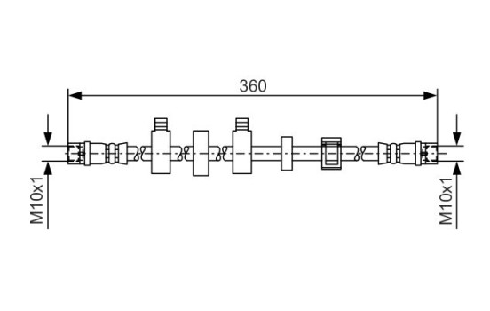 Brake Hose, Image 5