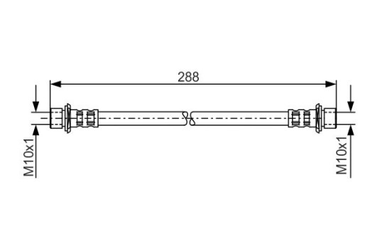 Brake Hose, Image 5