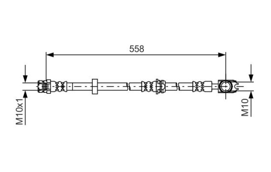 Brake Hose, Image 2