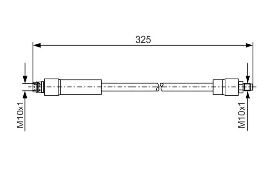 Brake Hose, Image 2
