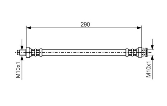 Brake Hose, Image 2