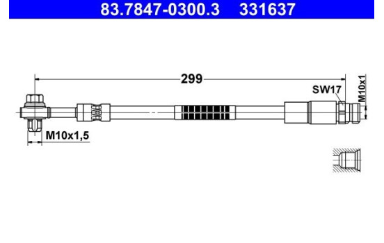 Brake hose, Image 2