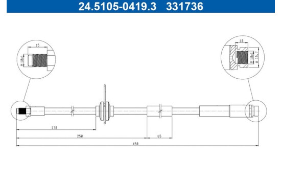 Brake hose, Image 2