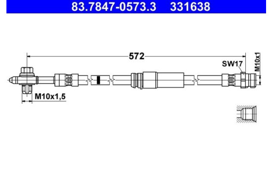 Brake hose, Image 2