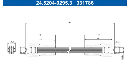 Brake hose, Image 2