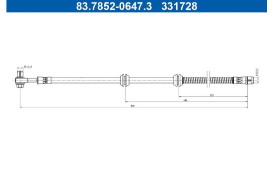 Brake hose, Image 2