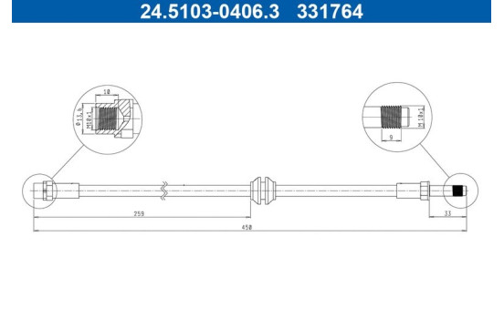 Brake hose, Image 2