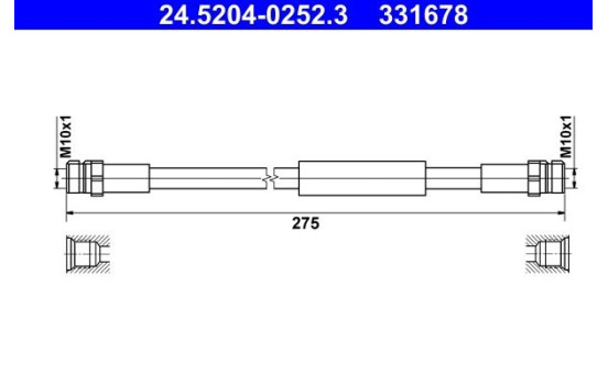 Brake hose, Image 2