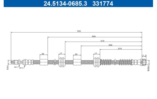 Brake hose, Image 2