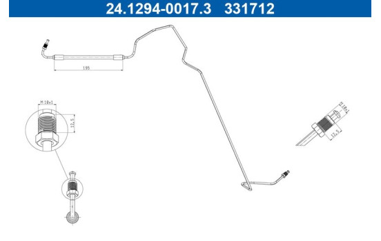 Brake hose, Image 2