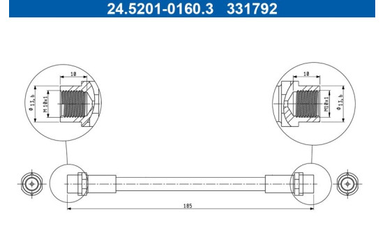 Brake hose, Image 2