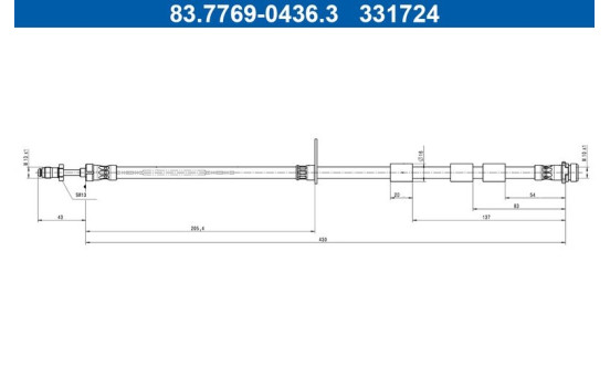 Brake hose, Image 2