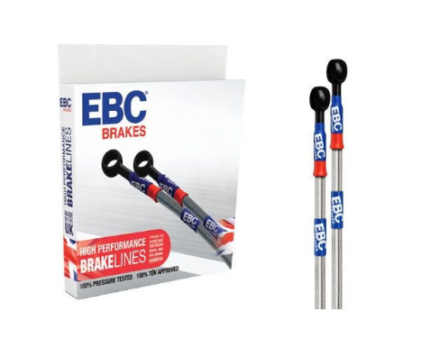 EBC Steel brake hose set (stainless steel braided), Image 3