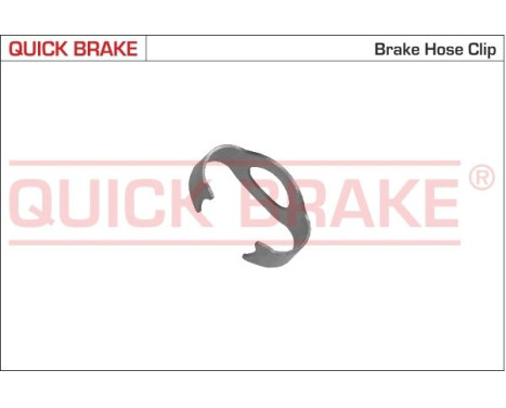 Holder, brake hose