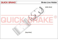 Holder, brake line