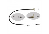 Cable, parking brake 01666 FEBI