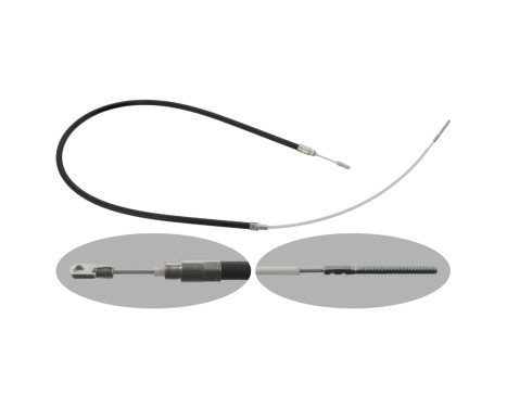 Cable, parking brake 01759 FEBI