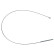 Cable, parking brake 01969 FEBI