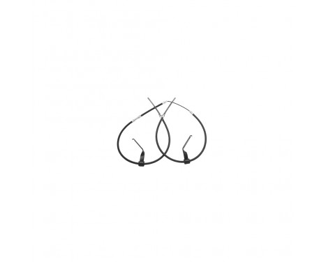 Cable, parking brake 05781 FEBI