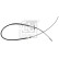 Cable, parking brake 09499 FEBI, Thumbnail 2