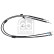 Cable, parking brake 101801 FEBI, Thumbnail 2