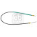 Cable, parking brake 101814 FEBI, Thumbnail 2