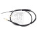 Cable, parking brake 106225 FEBI, Thumbnail 2