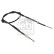 Cable, parking brake 106226 FEBI, Thumbnail 2
